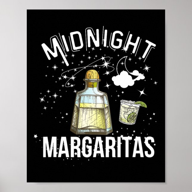 Póster Margaritas Fiesta De La Noche Para La Bruja De Hal (Frente)