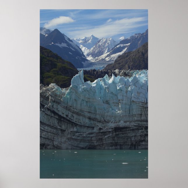 Póster Margerie Glacier Alaska (Frente)