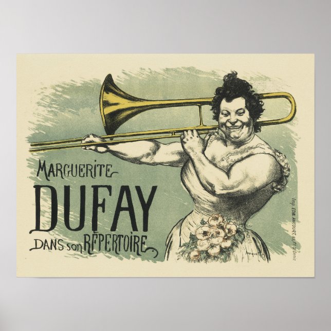 Póster Margeurite Dufay, Louis Anquetin (Frente)