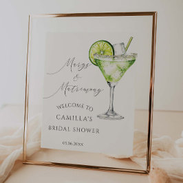 Póster Margs And Matrimony Margarita Bienvenida