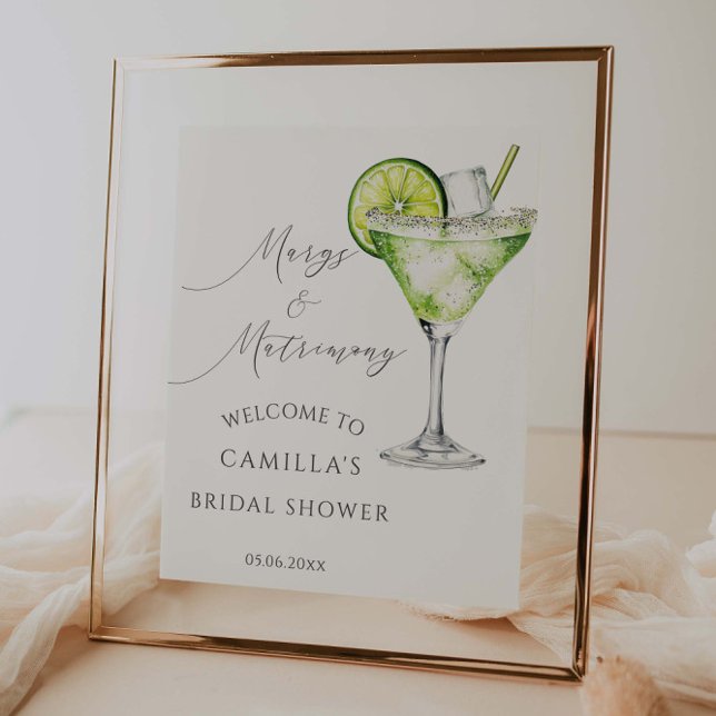 Póster Margs And Matrimony Margarita Bienvenida (Subido por el creador)