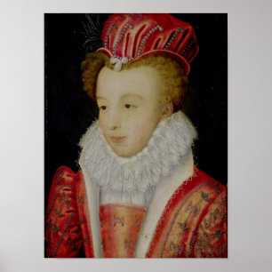 Póster Marguerite de Valois c.1572