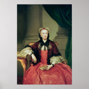 Póster María Amalia de la Reina Sajonia de España