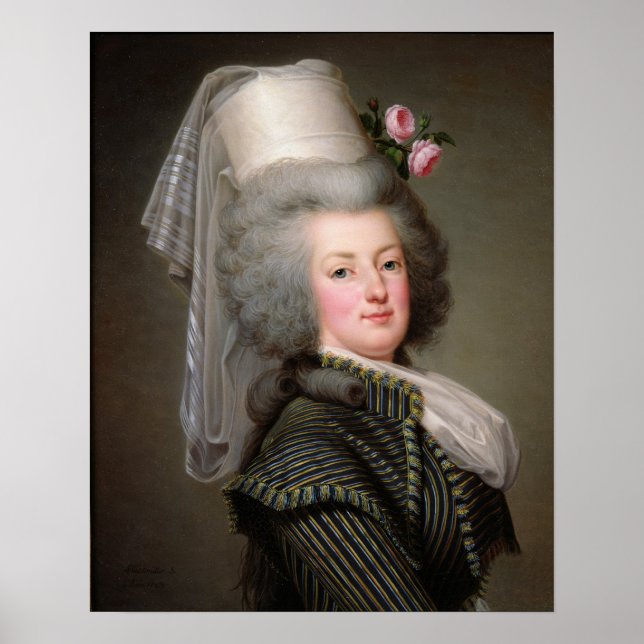Póster María Antonieta de Habsburgo-Lorena (Frente)