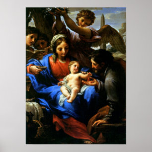 Póster María, Jesús y José - Vuelo al Poster de Egipto