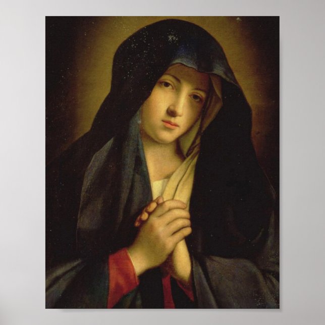 Póster María Madre De Jesús - La Madonna De Dolor (Frente)