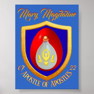 Póster María Magdalena Apóstol de los Apóstoles 07/22 Día