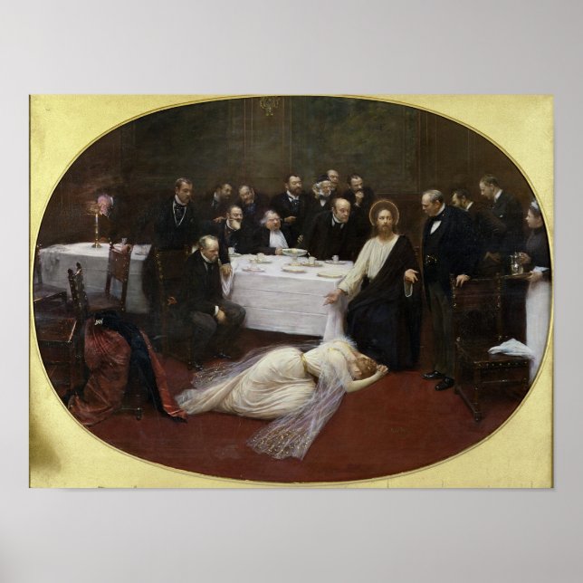 Póster María Magdalena en la casa del Fariseo (Frente)