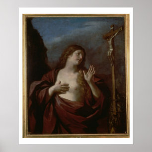 Póster María Magdalena en Penitencia (aceite en lienzo) 2