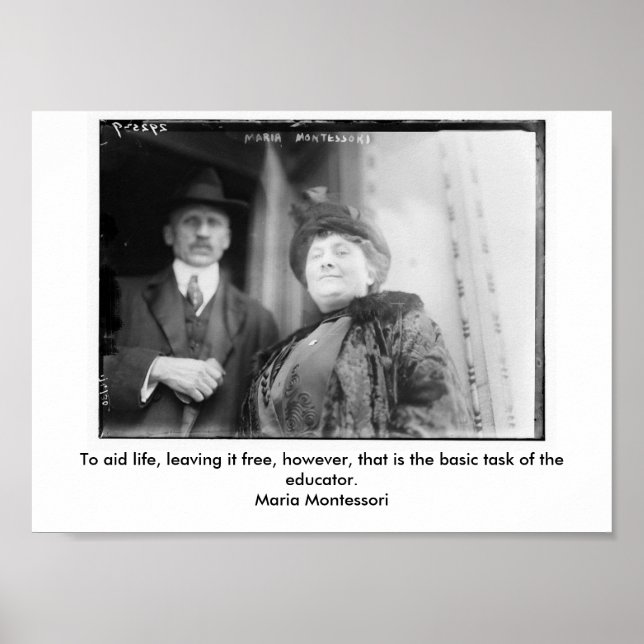 Póster Maria Montesorri poster (Frente)