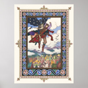 Póster Maria Morenva por Boris Zvorykin