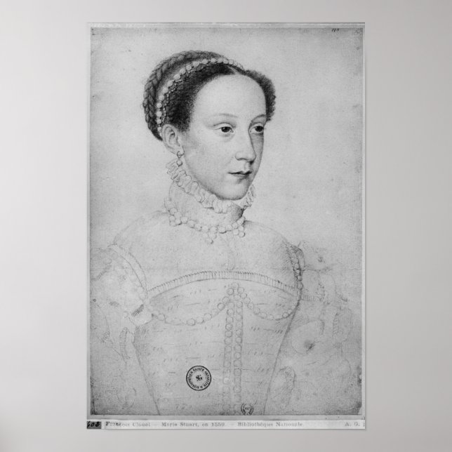 Póster María Reina de Escocia, 1559 (Frente)