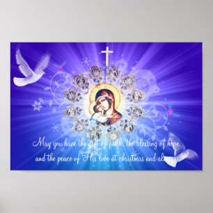 Póster María y Jesús