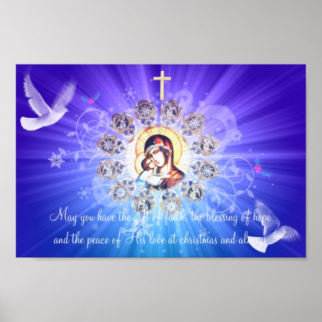 Póster María y Jesús (Frente)