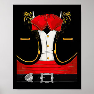 Póster Mariachi mexicana disfraz de Halloween Charro Cinc