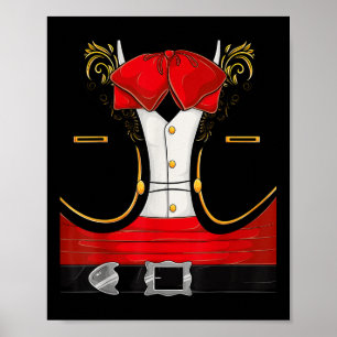 Póster Mariachi mexicana disfraz de Halloween Charro Cinc