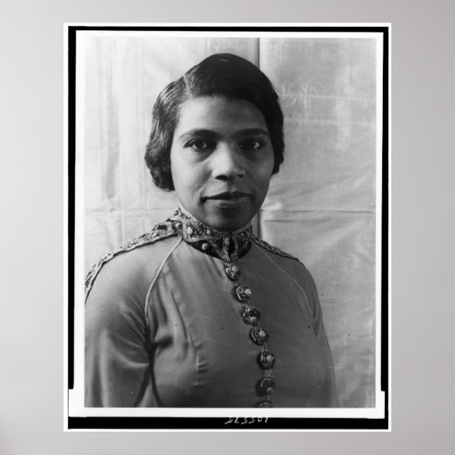 Póster Marian Anderson (Frente)