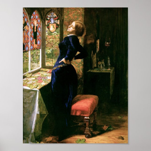 Póster Mariana en la ventana (Frente)