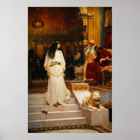 Marianne dejando el tribunal de Herodes