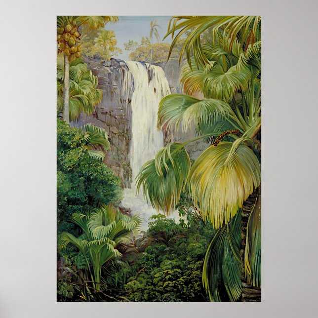 Póster Marianne Norte - Paisaje exótico III (Frente)