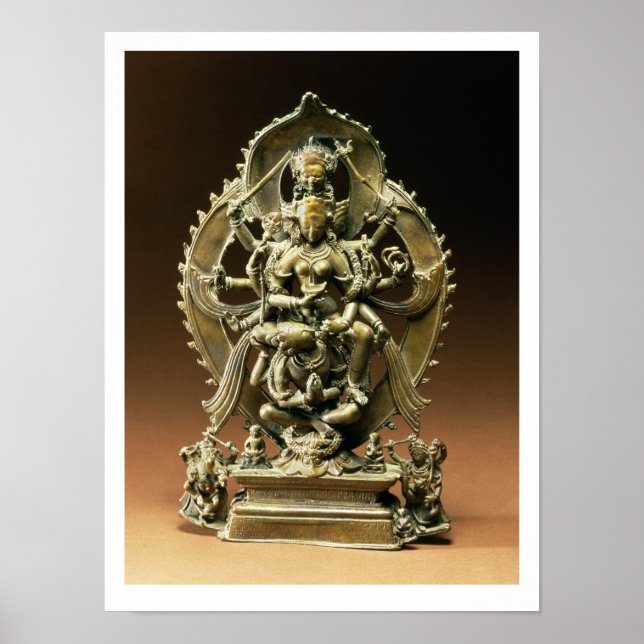 Póster Marichi, el rayo del Amanecer, el período de Pala, (Frente)