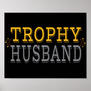 Póster Marido Trofeo