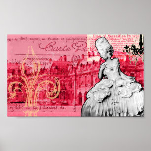 Póster Marie a fondo moderno