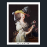 Póster Marie Antoinette<br><div class="desc">Retrato de Marie Antoinette,  de Lebrun.</div>