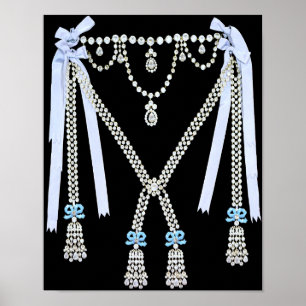 Póster Marie Antoinette - affaire de collar Collier puro
