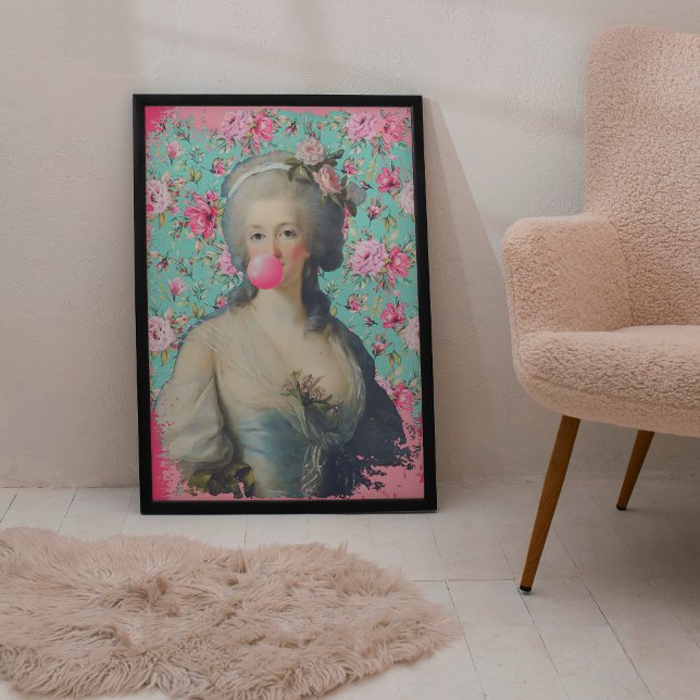 Póster Marie Antoinette Altered Art Moderno Poster de mod (Subido por el creador)