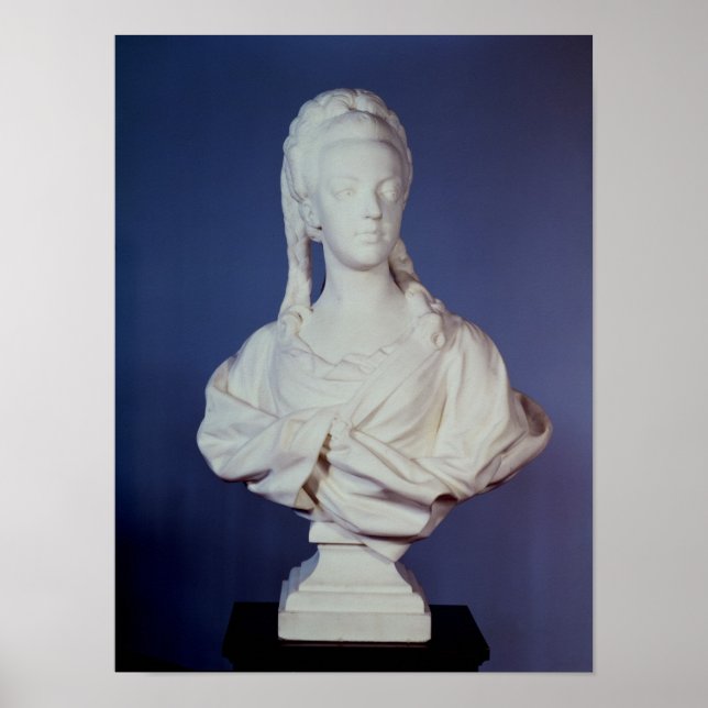 Póster Marie-Antoinette , busto de retrato (Frente)