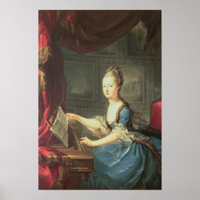 Póster Marie Antoinette Habsburg-Lothringen (Frente)
