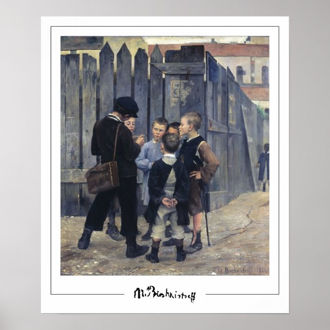 Póster Marie Bashkirtseff Zedign Art Poster #5 (Frente)