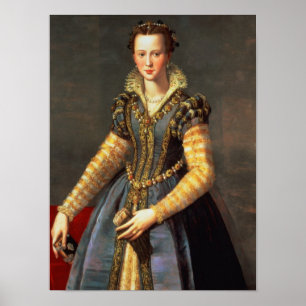Póster Marie de Medici , esposa de Enrique IV de Francia