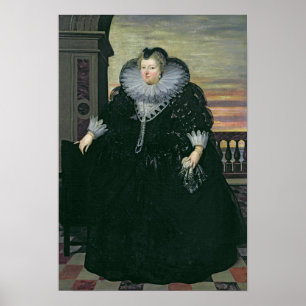 Póster Marie de Medici Reina de Francia, 1617
