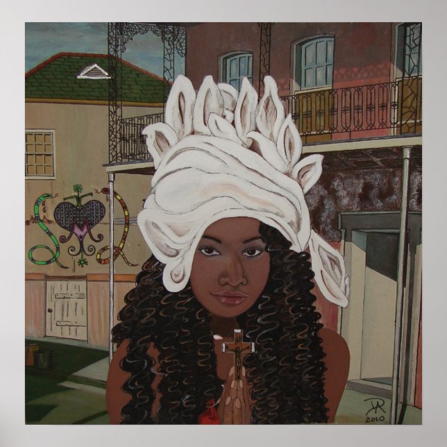Póster Marie Laveau (Frente)