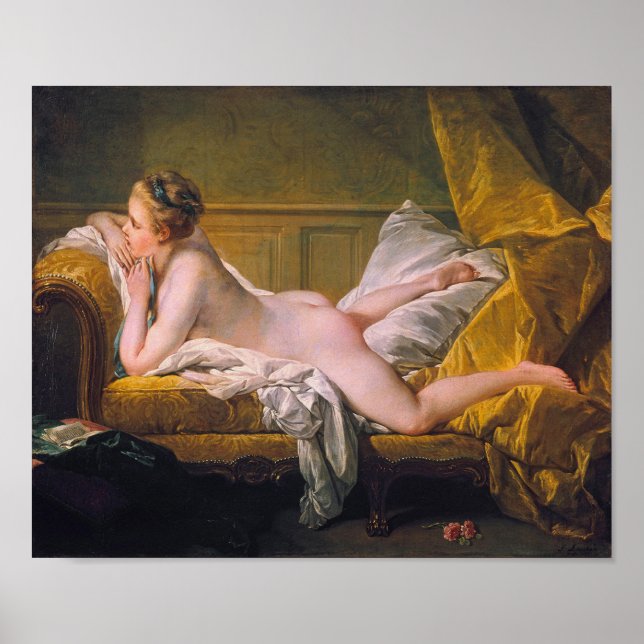 Póster Marie-Louise O'Murphy, amante de François Boucher (Frente)