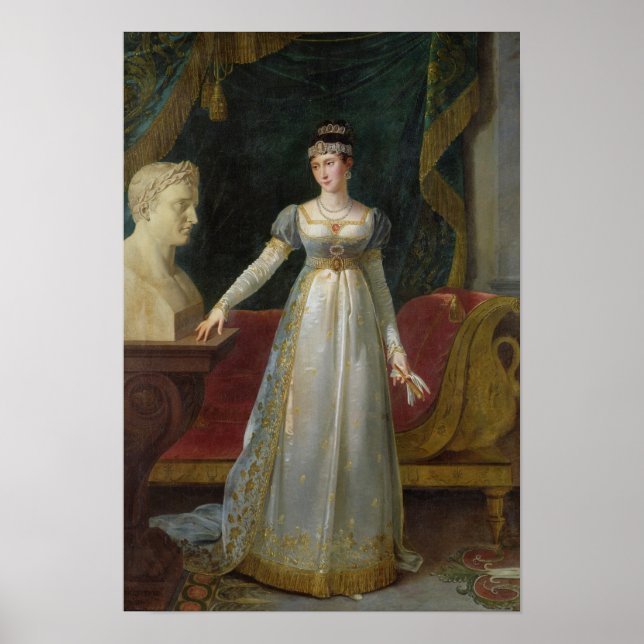 Póster Marie Pauline Bonaparte Princess Borghese, 1808 (Frente)