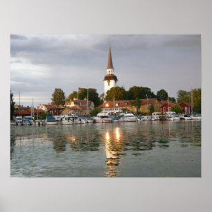 Póster Mariefred, Suecia