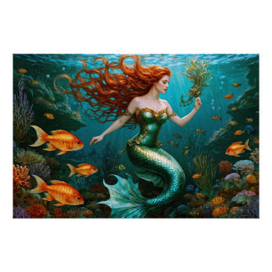 Póster "Marielle" - Hermosa sirena bailarina