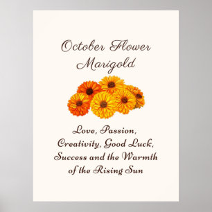 Póster Marigold Elegant