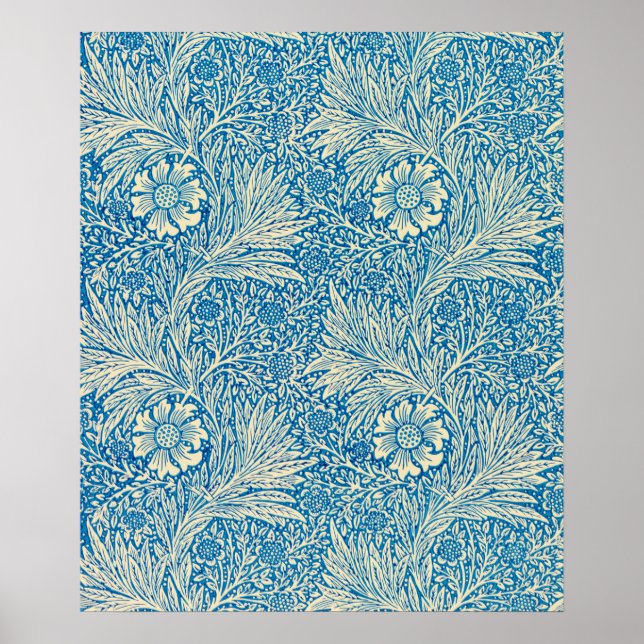 Póster Marigold por William Morris (Frente)