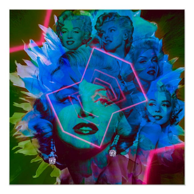 Póster Marilyn Monroe  (Anverso)