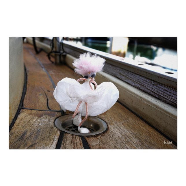 Póster Marilyn Monroe pose in Witte rok (Anverso)