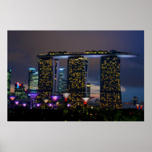 Póster Marina Bay Sands Singapore