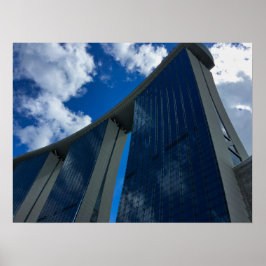 Póster Marina Bay Sands Singapore Skyline Architecture