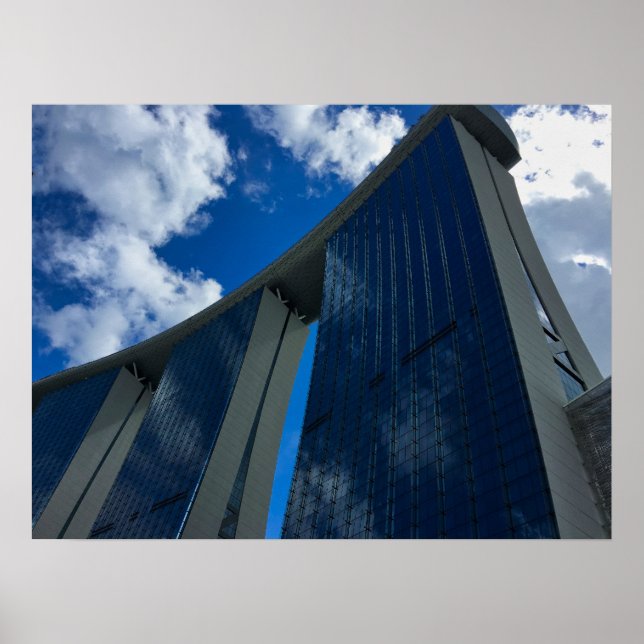 Póster Marina Bay Sands Singapore Skyline Architecture (Frente)