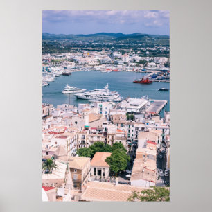 Póster Marina de Ibiza
