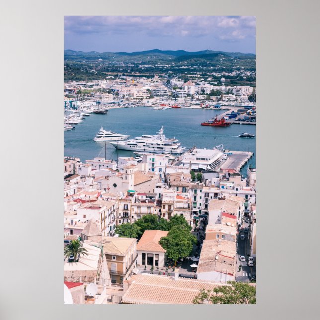 Póster Marina de Ibiza (Frente)