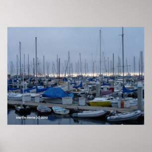 Póster Marina de Monterey